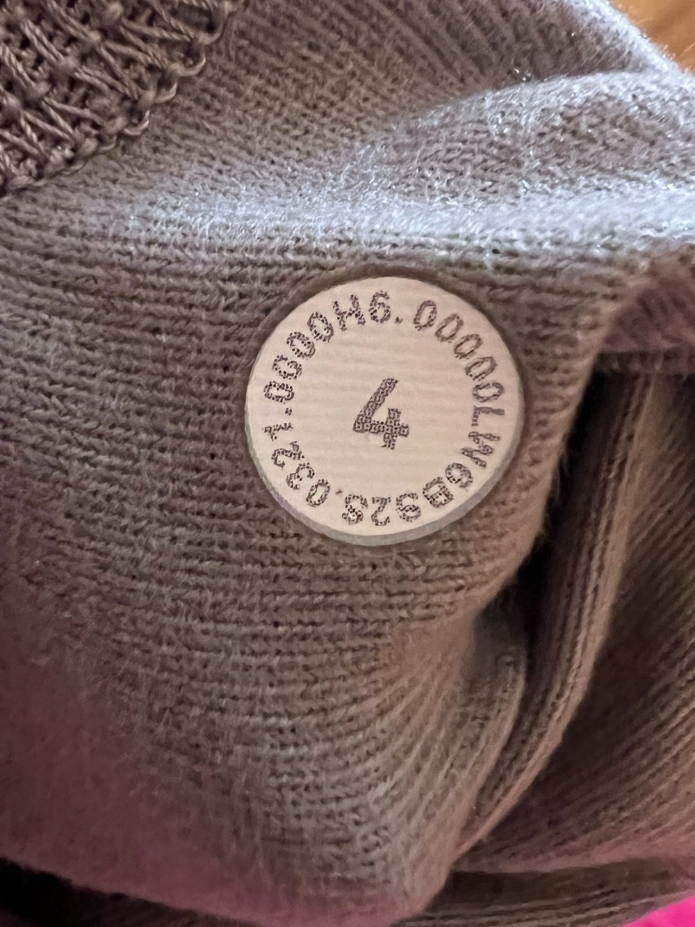 #962 Lululemon Ready to Rulu Jogger Crop Diamond Dye Lunar Rock True Navy Sz 4 - Picture 10 of 11